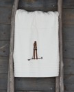 Håndkle Ski 70x140cm Creme thumbnail