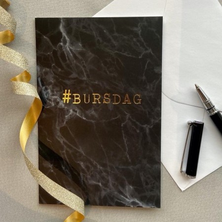 Gratulasjonskort Bursdag