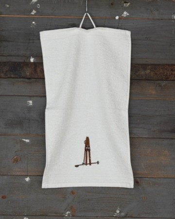 Håndkle Ski 30x50cm Creme