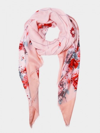 Skjerf rosa