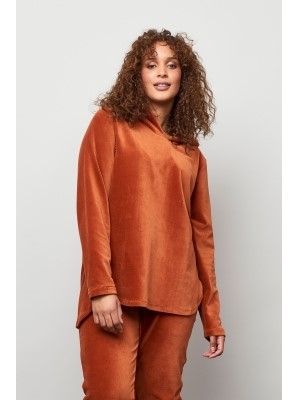Hettegenser rust plus size - Pardon