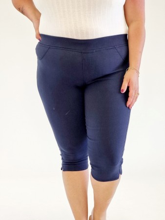 Capri leggings Mørk Marine - Cat & Co